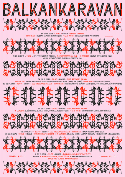 Balkankaravan Poster Pattern