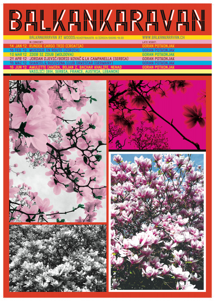 Balkankaravan Poster Blüten